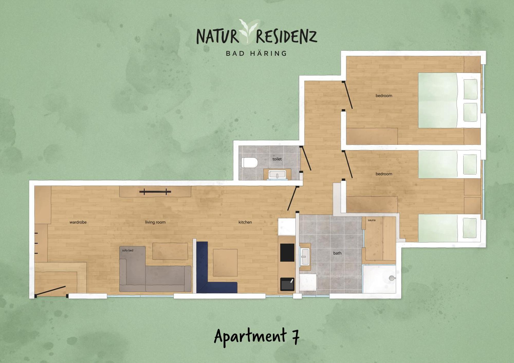 Natur Residenz Bad Haering Exterior photo